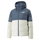 Puma Winterjacke Power Hooded Down Puffer blau/weiss Damen